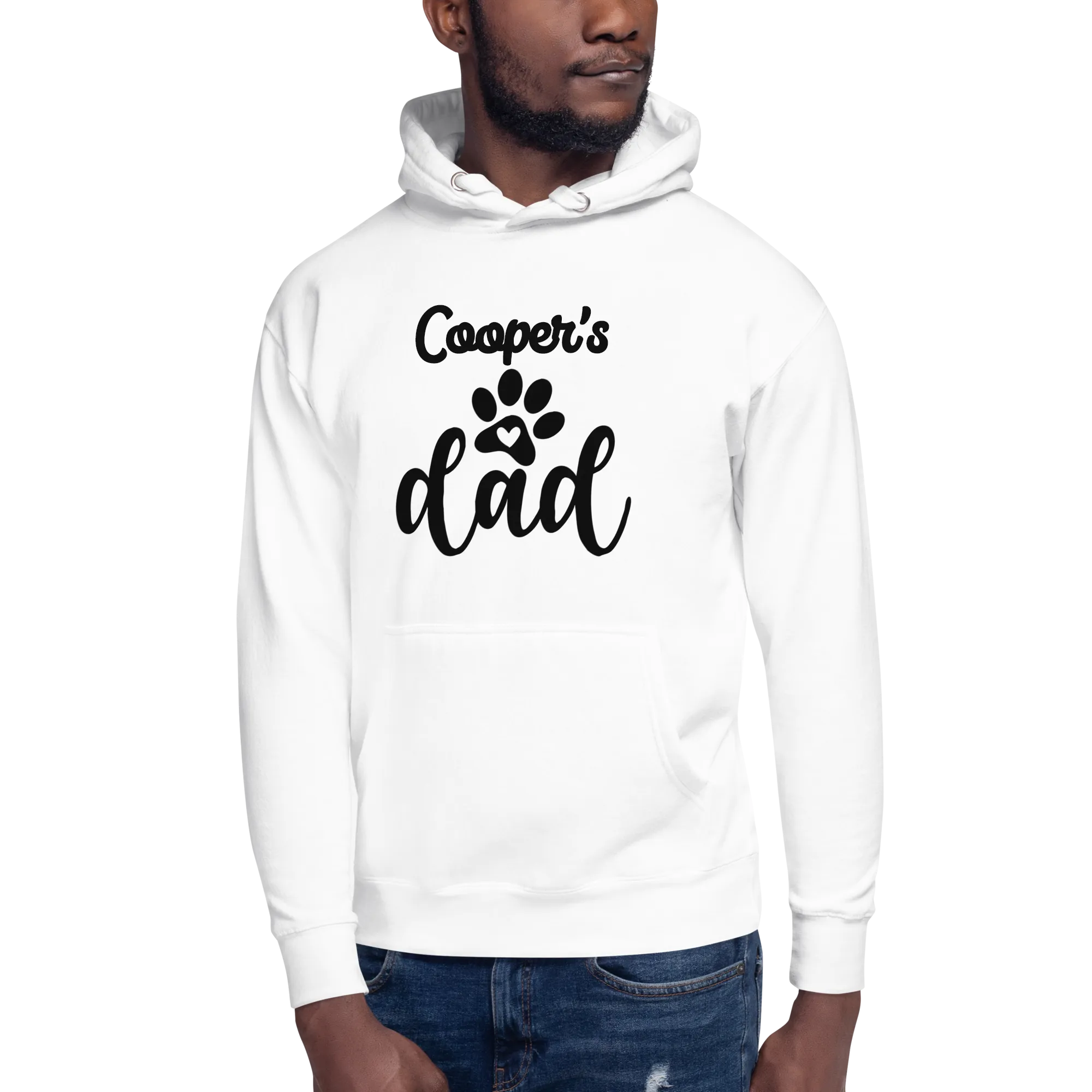 Personalized Dog Dad Hoodie