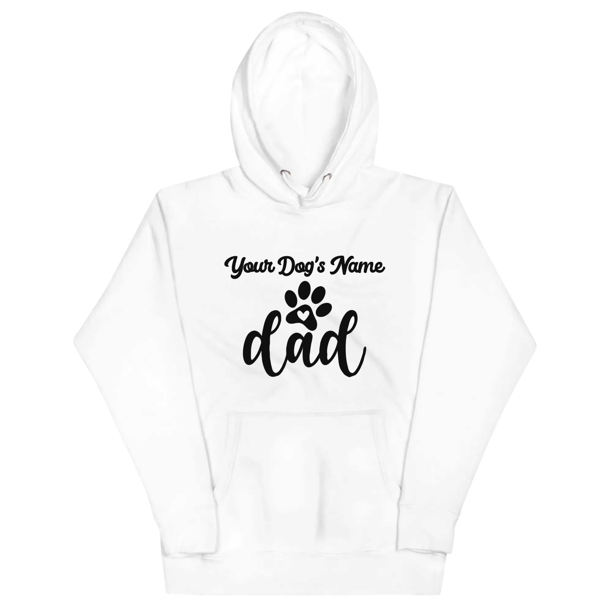 Personalized Dog Dad Hoodie