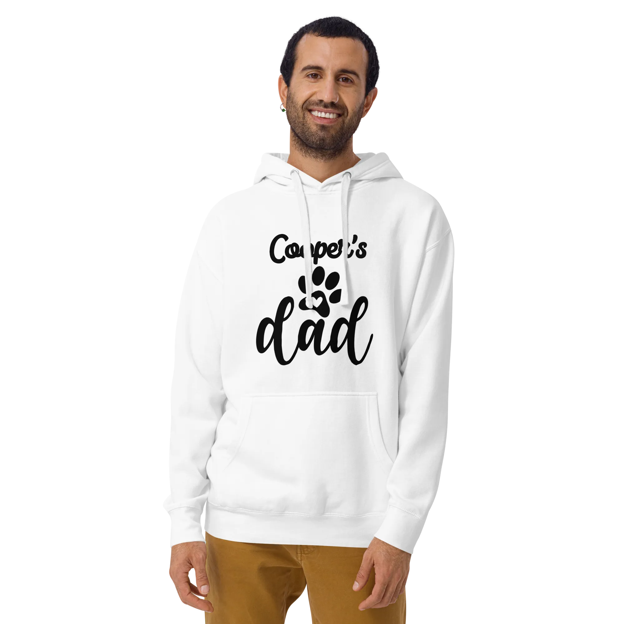 Personalized Dog Dad Hoodie
