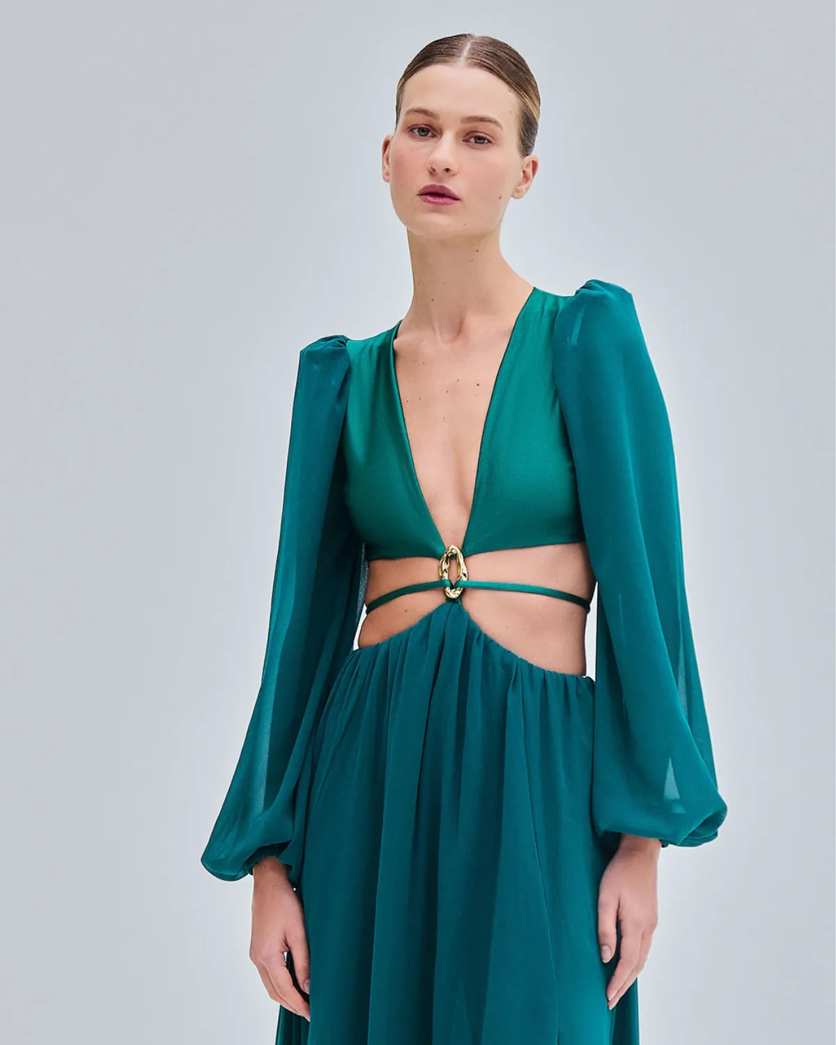 PISCINA CUTOUT MAXI DRESS