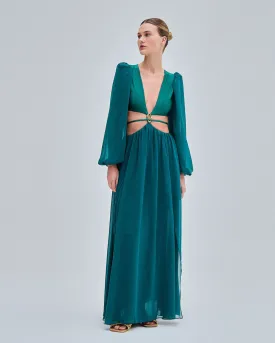 PISCINA CUTOUT MAXI DRESS