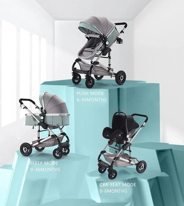 Premium 3-in-1 Stroller u1