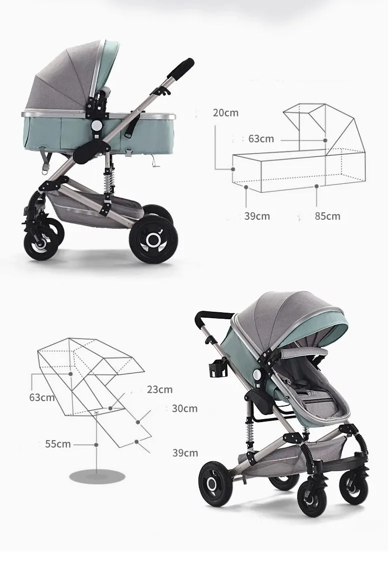 Premium 3-in-1 Stroller u1