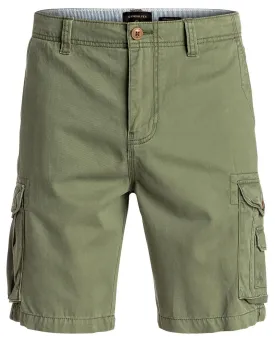 Quiksilver Crucial Battle 21" Cargo Shorts - Four Leaf Clover