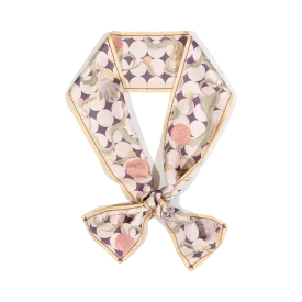 "Dream" Silk Twill Neck Bow - Yellow