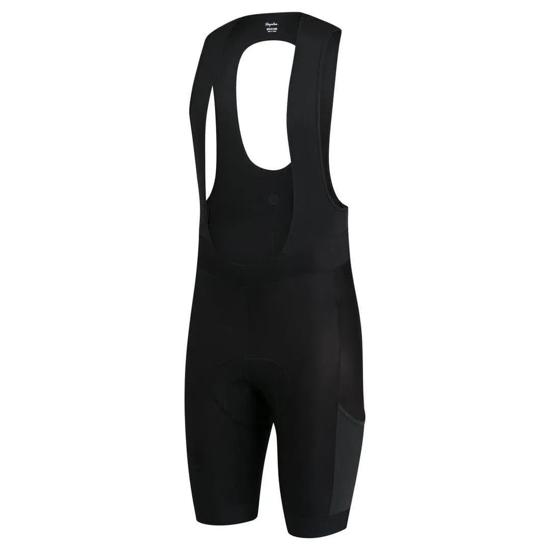 RAPHA Core Cargo Bib Shorts - BBK Black
