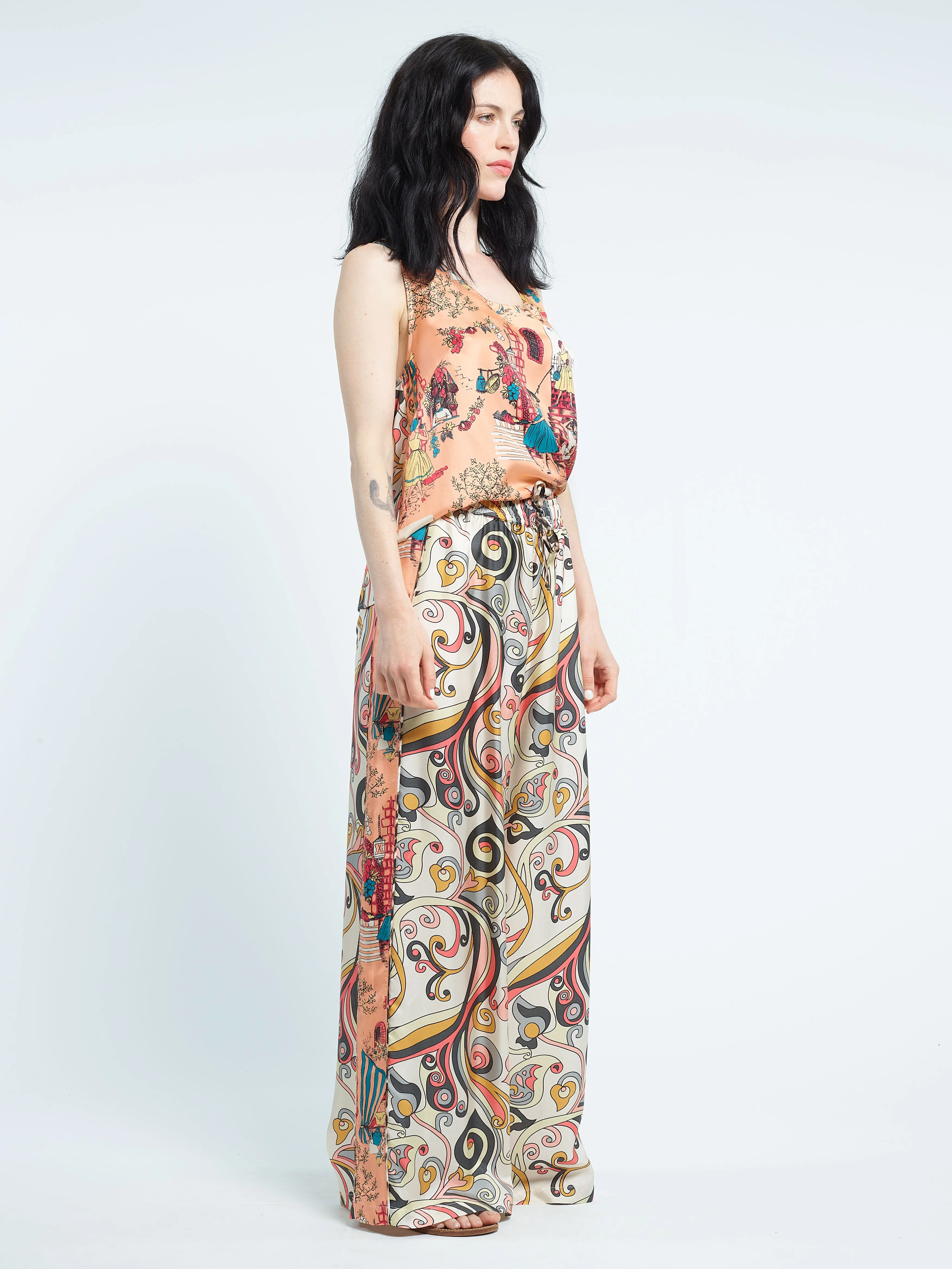 Ring Pant in Arabesque