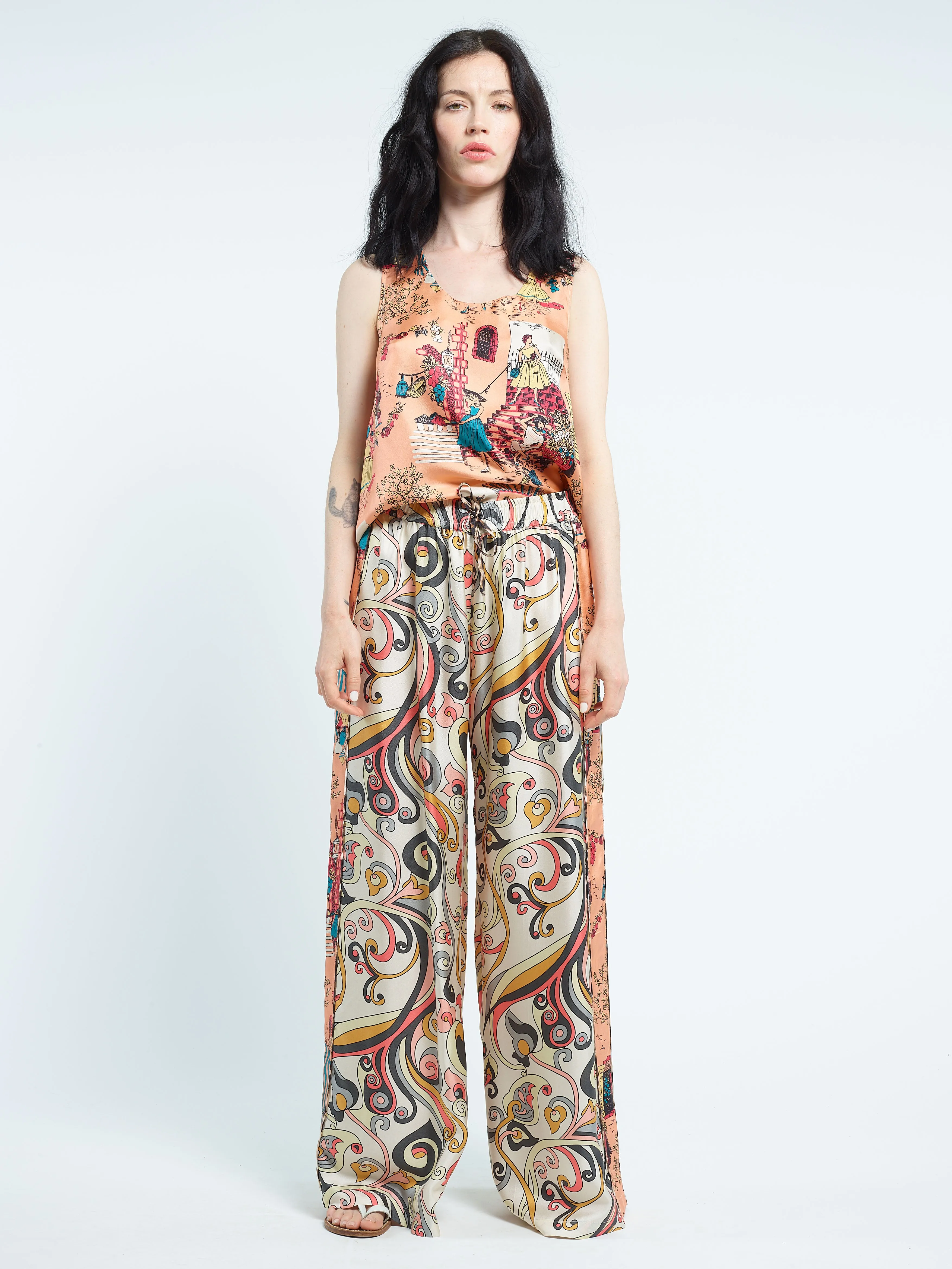 Ring Pant in Arabesque