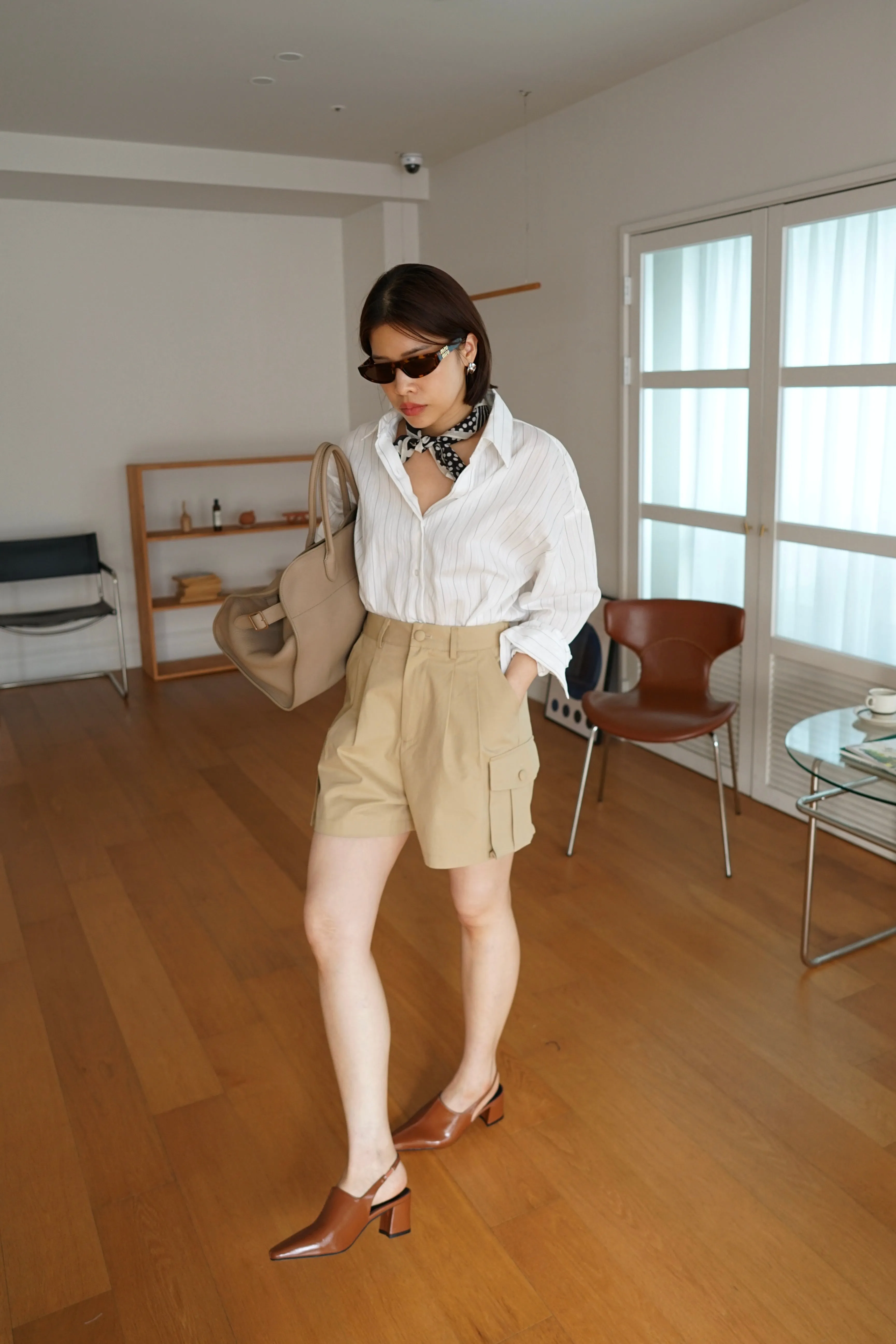 Roma highrise cargo pocket shorts