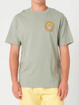 Rooster T-Shirt in Sage