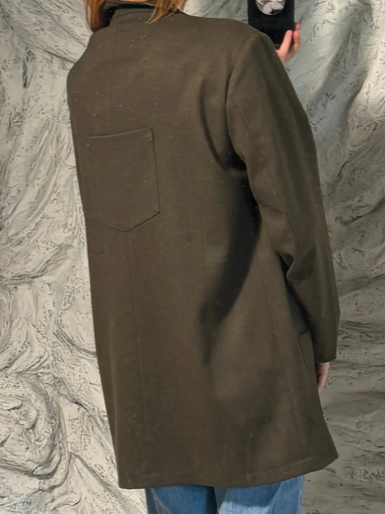 SAMPLE #229 - M Green Pockets Jacket