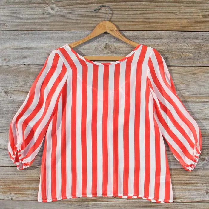 Sand & Sea Blouse in Watermelon