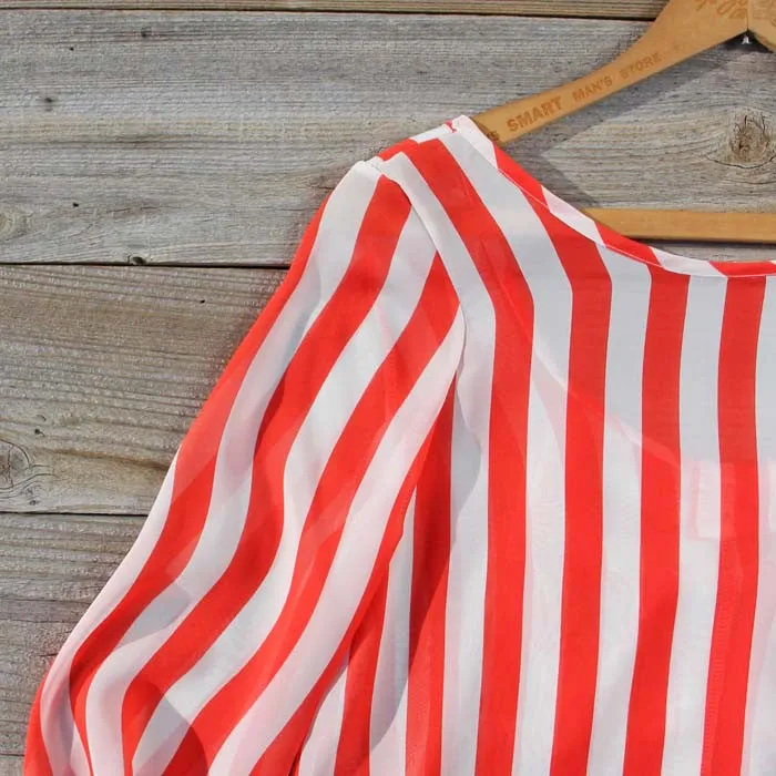 Sand & Sea Blouse in Watermelon