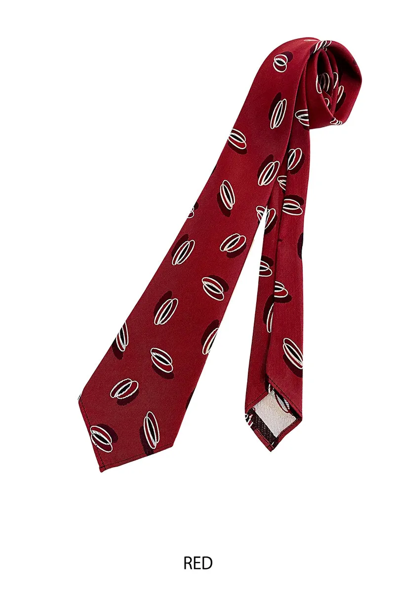 Seven Fold Neck Tie “ELLIPSE”