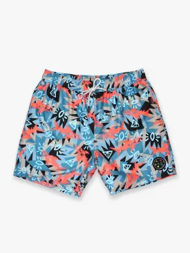 Shark Tank Pool Shorts in Coral