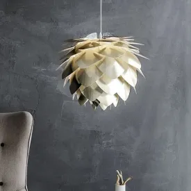Silvia Mini Brushed Brass Pendant Light