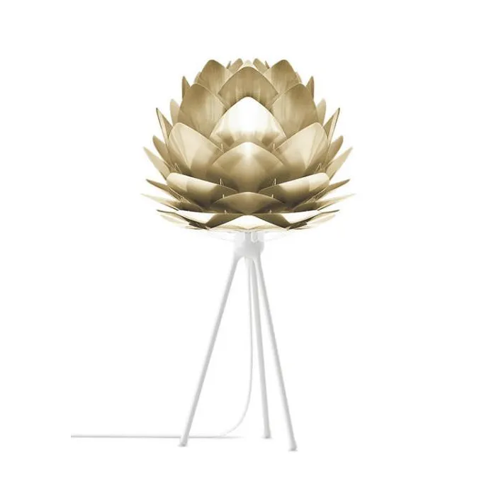 Silvia Mini Brushed Brass Pendant Light