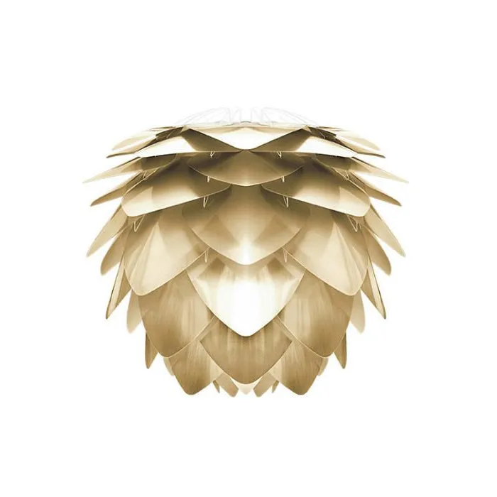 Silvia Mini Brushed Brass Pendant Light