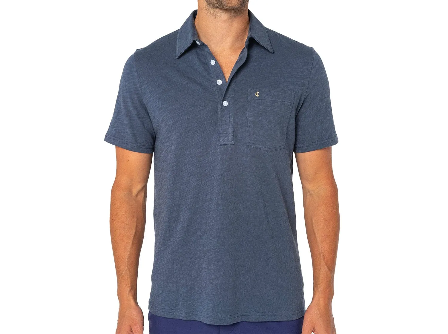 Slub Knit Players Shirt - Space Odyssey