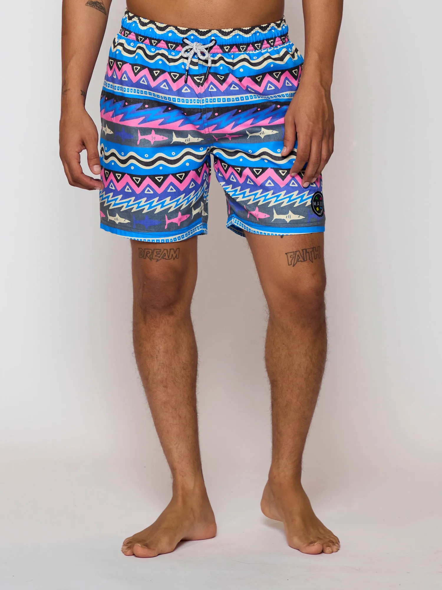 Stoker Pool Shorts in Blue