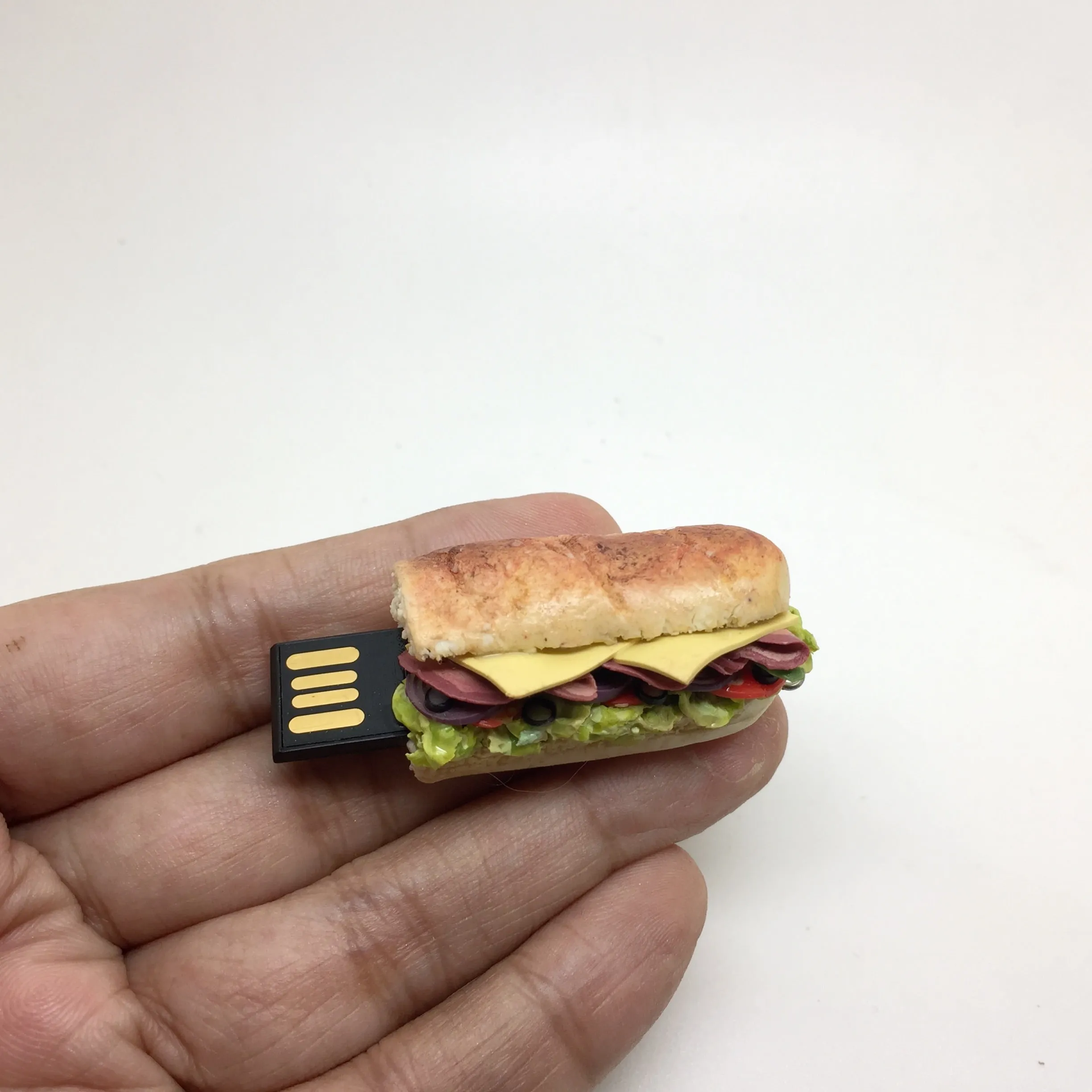 Subway Sandwich Miniature Novelty Pen Drive