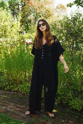 The Kaftan Jumpsuit // Noir