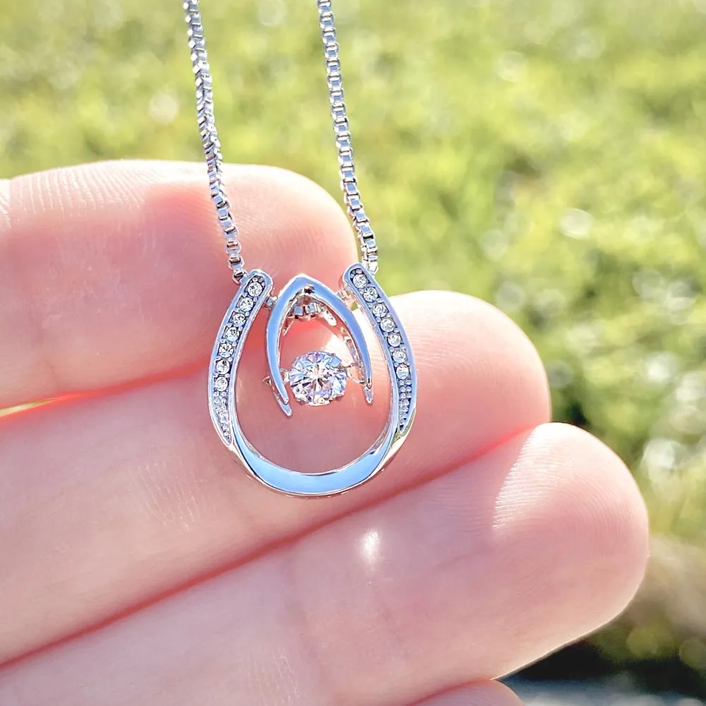 The Lucky Charm Necklace | From Dad | Minimalist Good luck Charm Necklace