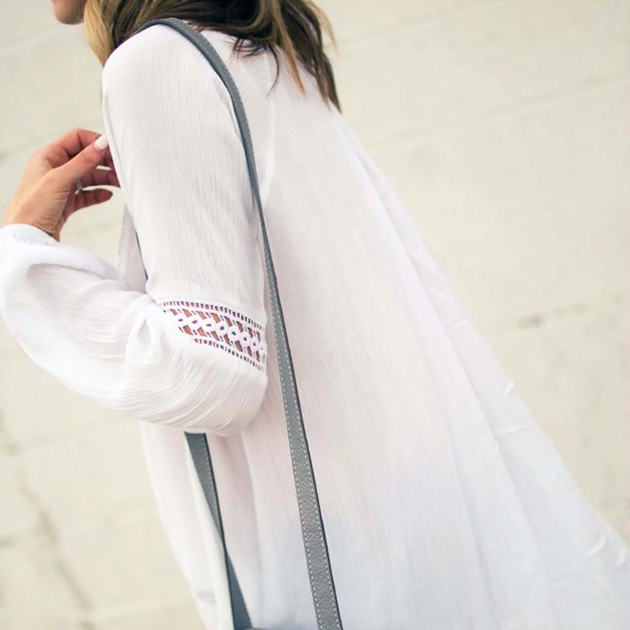 The Snowy Lace Blouse