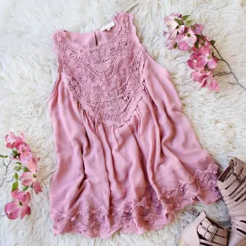 The Sydney Sage Top in Rose