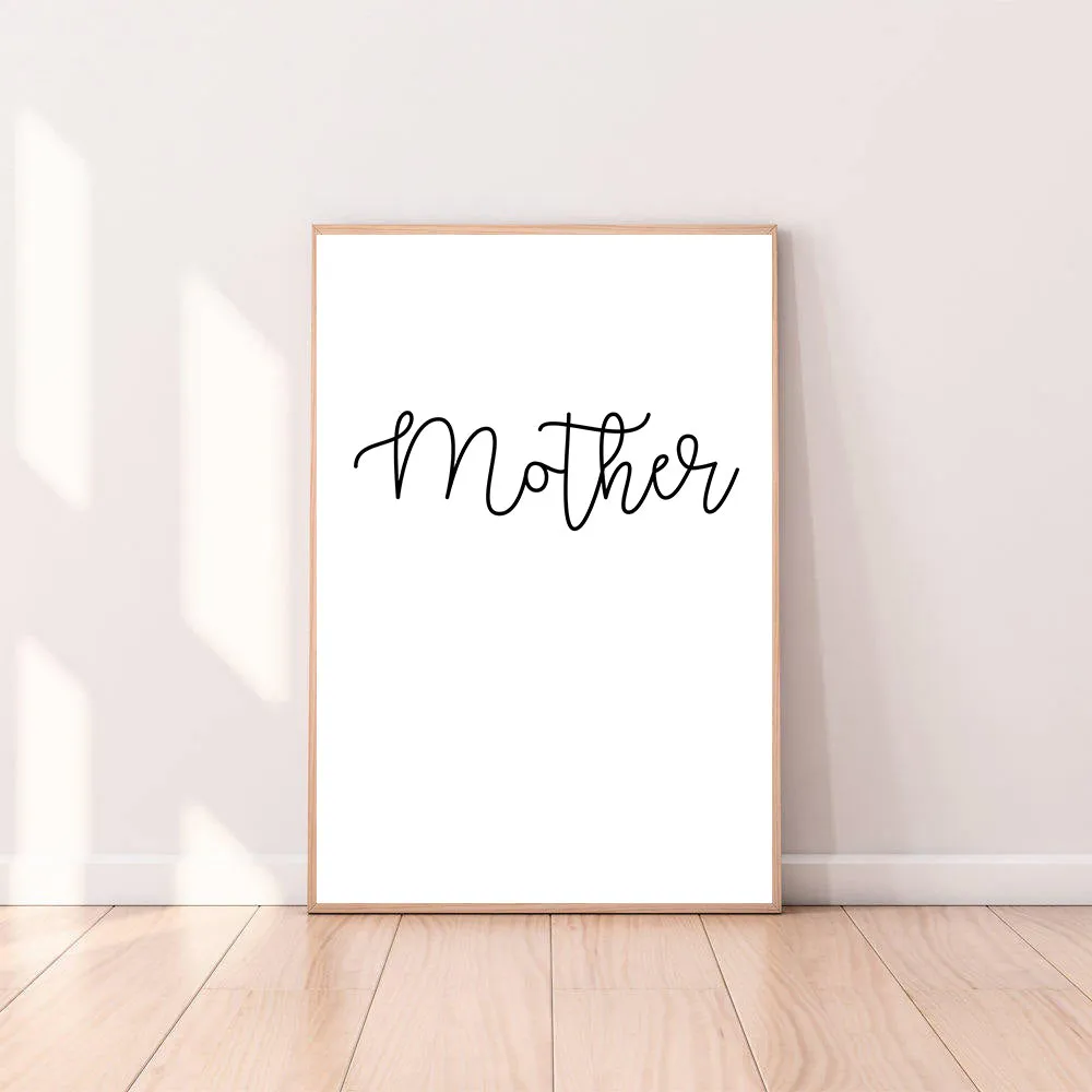 Wall Art Mother