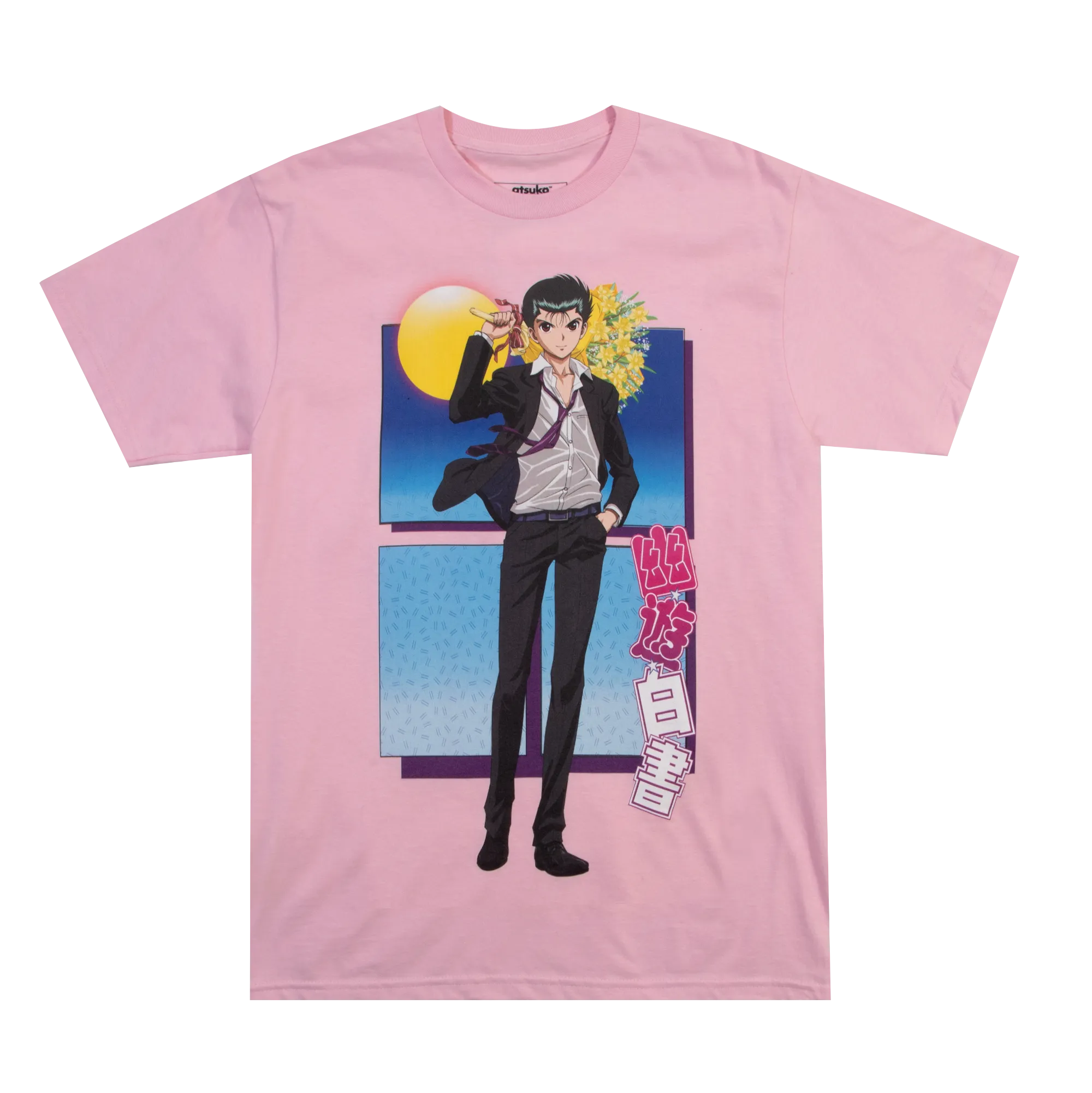 Yusuke Dapper Pink Tee