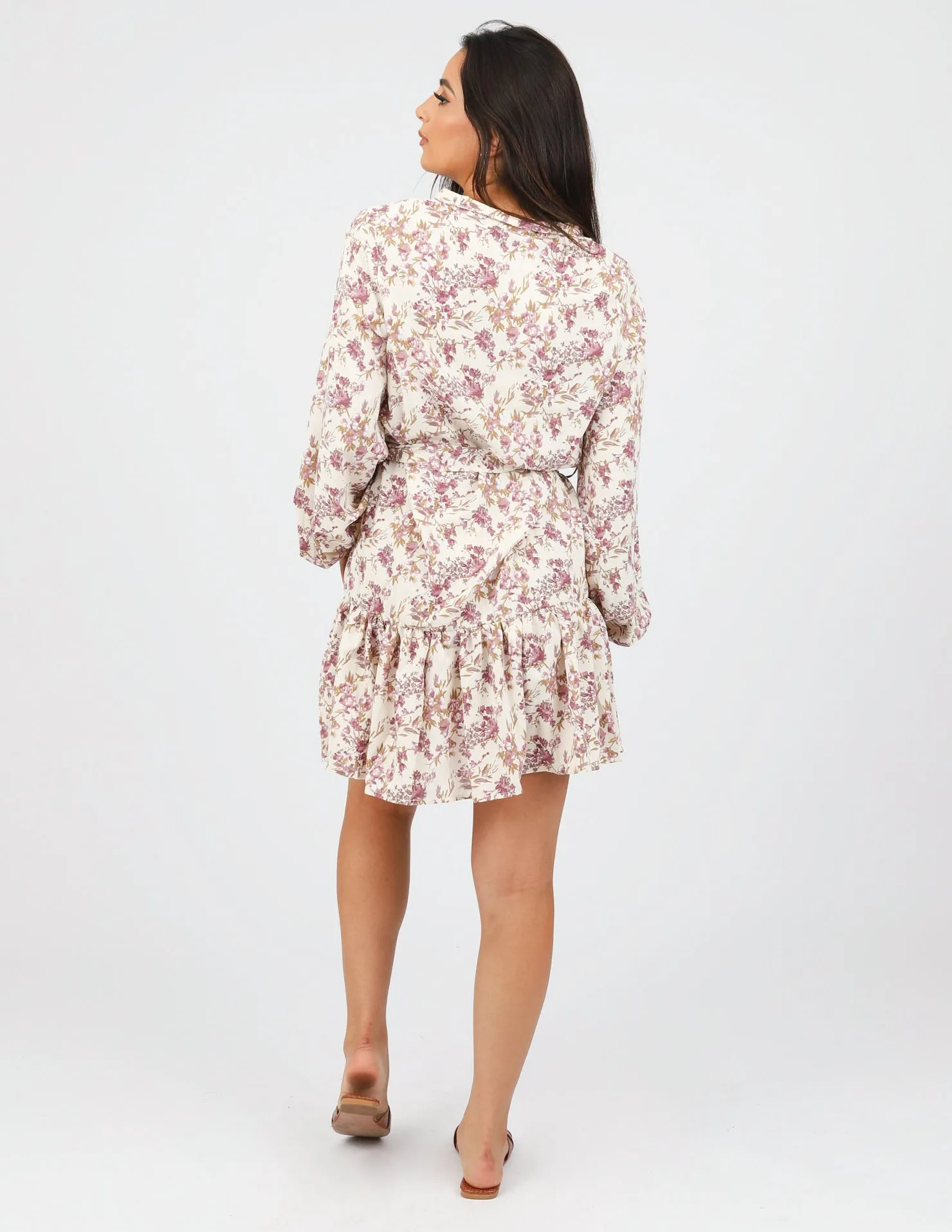 Zalli Frill Hem Shirt Dress
